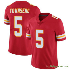Mens Kansas City Chiefs Tommy Townsend Red Limited Team Color Vapor Untouchable Kcc216 Jersey C2840